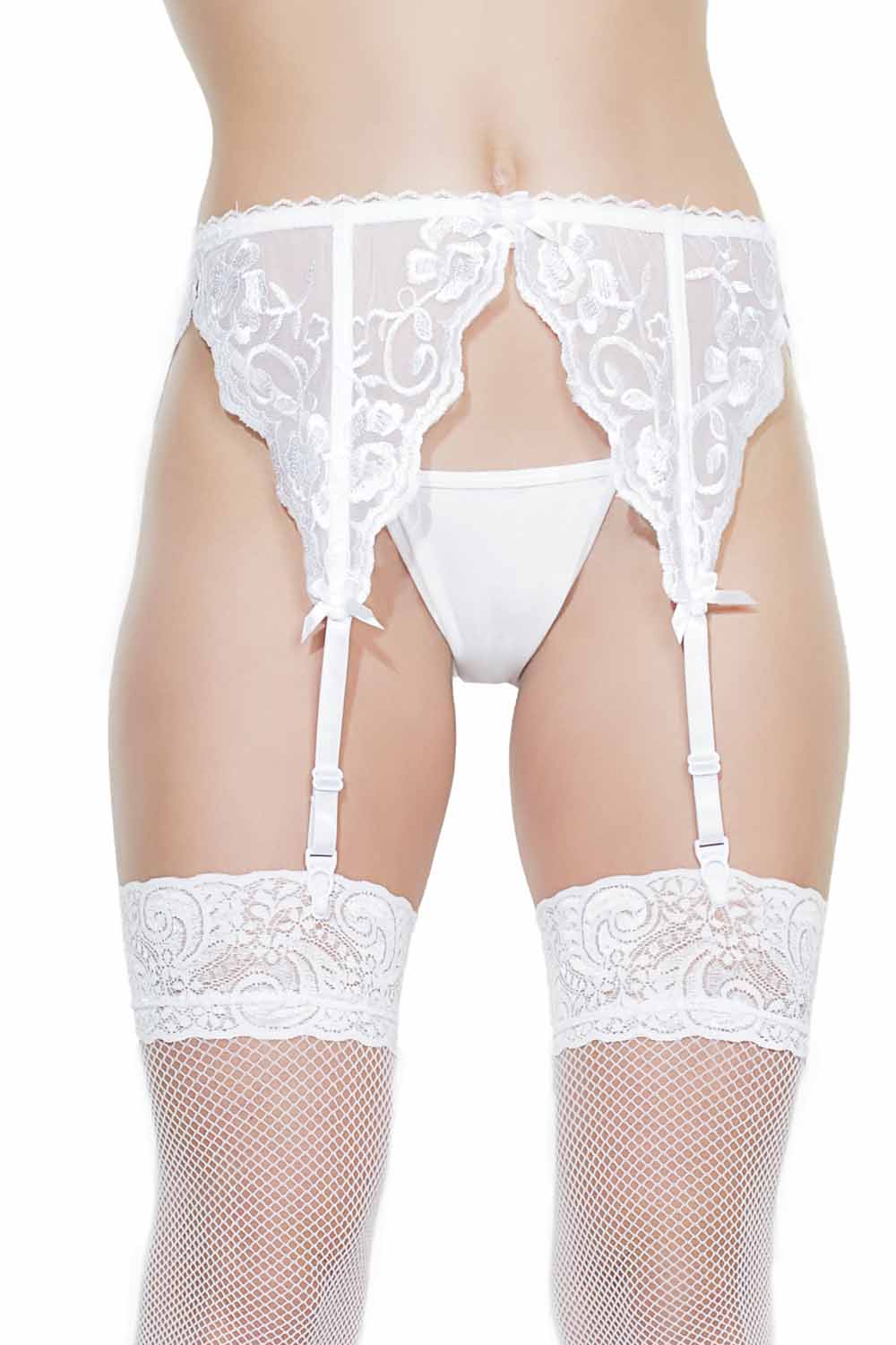 TRIKAMPIŲ FORMOS KOJINIŲ DIRŽAI SU NĖRINIAIS COQUETTE GARTER BELT  
Kojinių diržai su nėriniais atskleis Jūsų moteriškumą. 
Tiks norinčioms seksualumo ir patogumo. 
Pagaminta iš 100% poliesterio. 
Dydžiai: universalus, universalus XL.