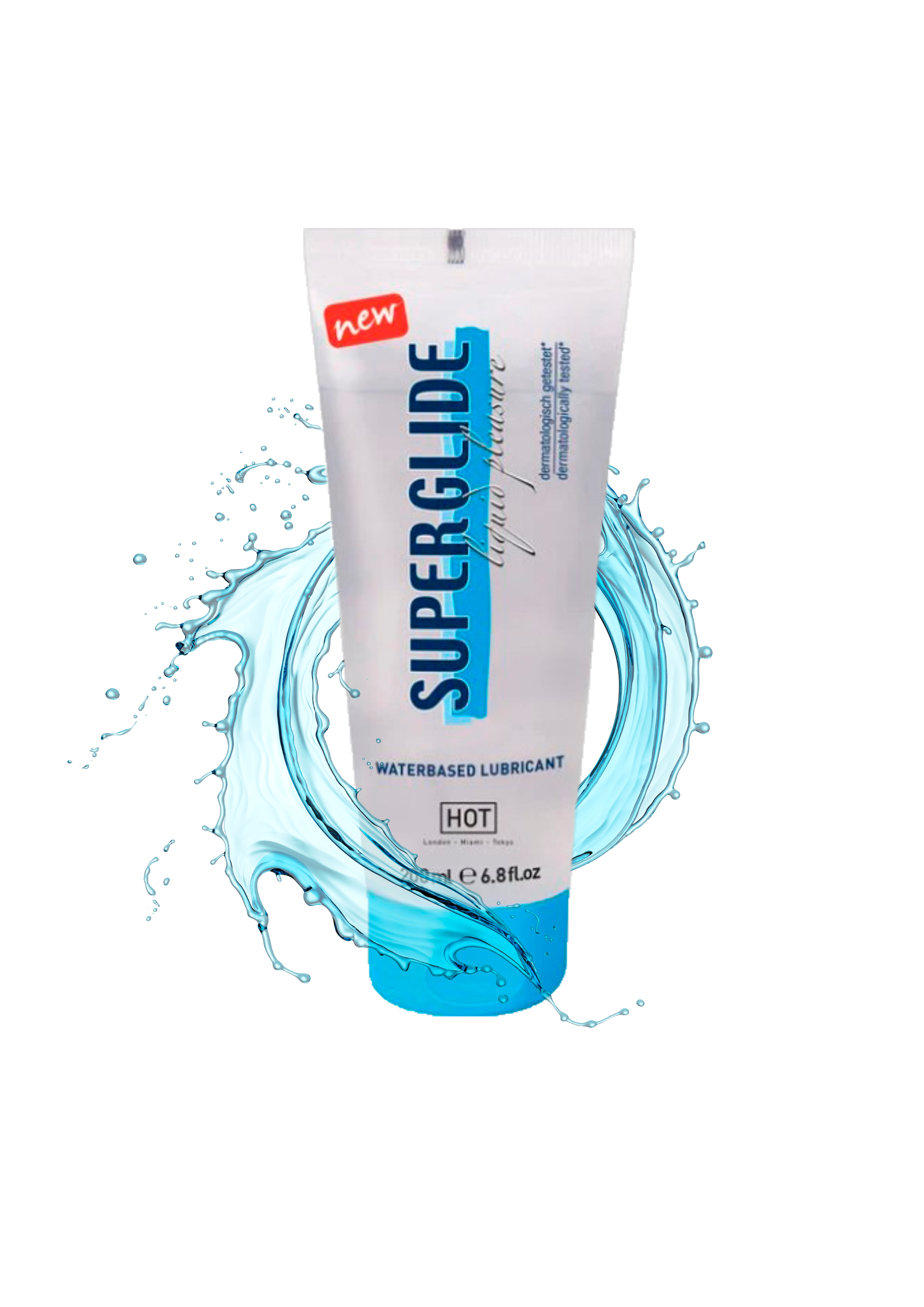 VANDENS PAGRINDO LUBRIKANTAS "HOT SUPERGLIDE LIQUID PLEASURE" - 200 ML 
Per daugelį metų tobulinta “Superglide Liquid Pleasure”  formulė nepaliks abejingų . 
Aukšta kokybė, ilgalaikis lubrikavimas, sklandesnis drėgmės užtikrinimas, nelipnus ir nepalieka likučių -  viskas ko reikia tobulai maloniai sueičiai !  
Dermatologiškai patikrintas  lubrikantas yra  tirpus vandenyje , tad lengvai pašalinsite jį nuo drabužių ir kitų paviršių. Taip pat jis idealiai tinka ne tik vaginalinei sueičiai, naudojimui su prezervatyvais, bet ir su masažuokliais bei gumos ir latekso erotiniais žaislais. 
  
Kaip išsirinkti ir tinkamai naudoti lubrikantą?